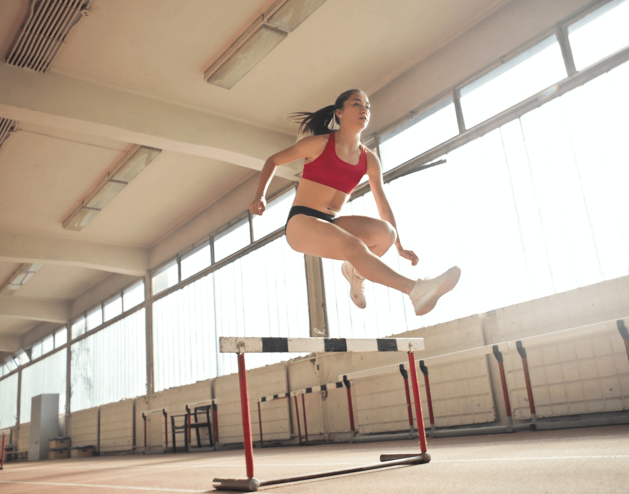  A Woman Training for a Race