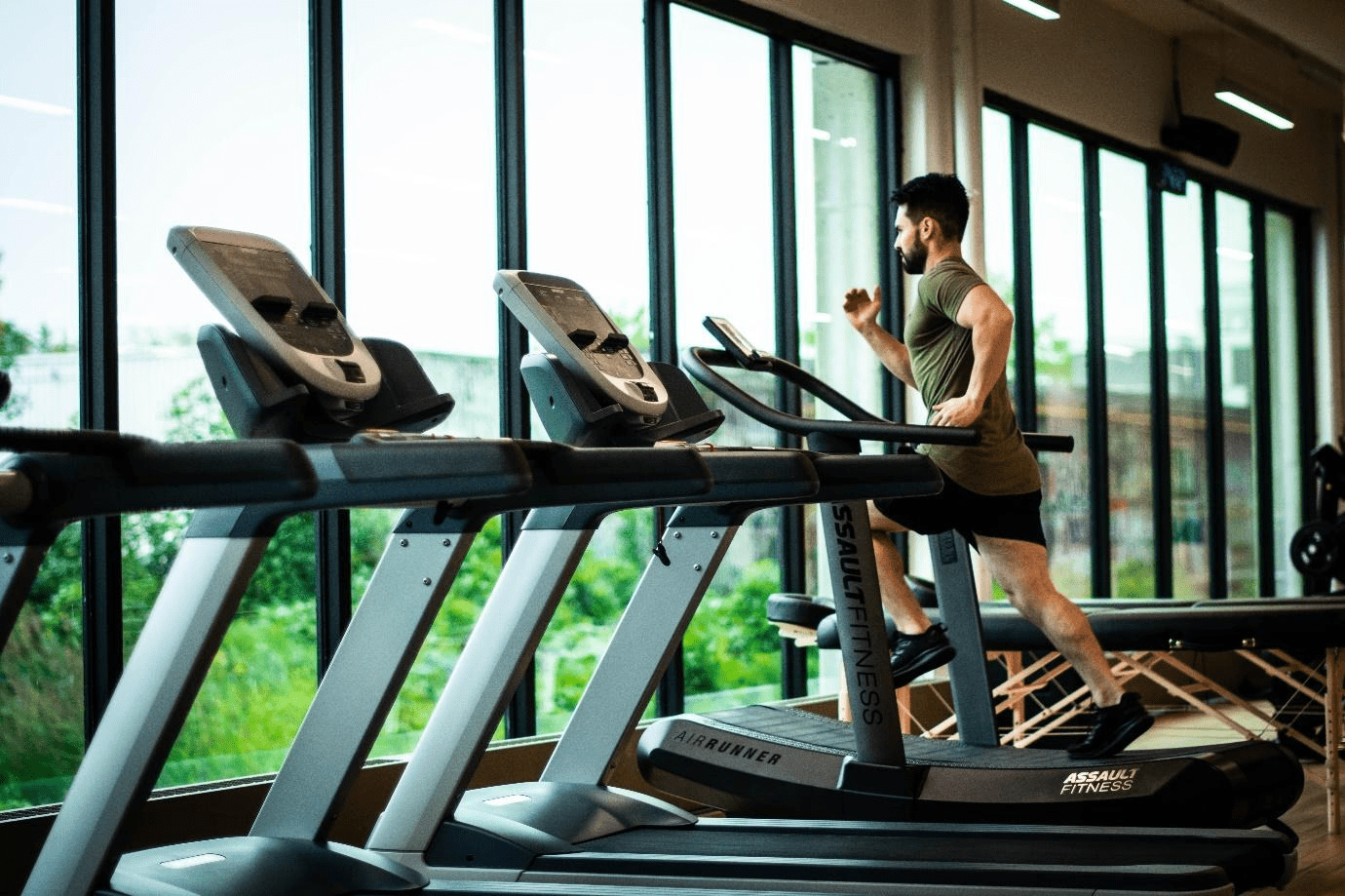 Person on Treadmill